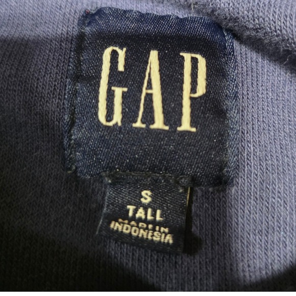 Gap Polo Dress Women S Tall Navy Blue Terry Cloth Sleeveless Mini Shift Swim - Picture 3 of 7